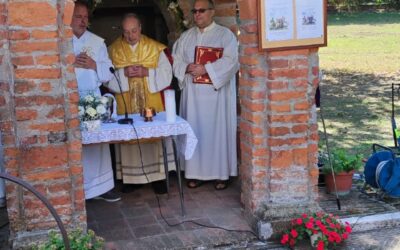 Celebrata anche quest’anno la Santa Messa presso l’Oratorio del Fichetto a San Giacomo.